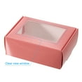 thumbnail image 5 of Uxcell 3.5"x2.5"x1" Paper Soap Box with Window Homemade Soap Boxes Rectangle Presents Packaging Boxes, Pink 30 Pack, 5 of 6