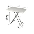 thumbnail image 3 of Hampden Furnishings Baldwin 13"-28" Personal Height Adjustable Table, Plastic/Steel, Grey, 3 of 9