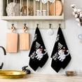 thumbnail image 2 of Funny Cat Kitchen Dish Towels for Drying Dishes Set of 2 Soft Absorbent Cute Cat Hand Towels Decorative Tea Towels for Kitchen Bathroom Bar Decor, 2 of 5