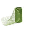 thumbnail image 2 of Hello Hobby Green Deco Mesh for Crafts, Ribbons and Decorations, 5.5 in x 10 yd, 2 of 5