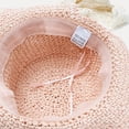 thumbnail image 7 of Baby Toddler Girls Wide Brim Sun Hat Floppy Design Summer Outdoor Beach Visor Cap Sun Protection Hat Pink 9 Months-36 Months, 7 of 7