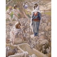 thumbnail image 3 of James Tissot 20x24 Black Modern Framed Museum Art Print Titled - Jacob and Rachel at the Well (C. 1896-1902), 3 of 5