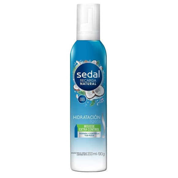 Mousse Sedal hidratación ligera 200 ml