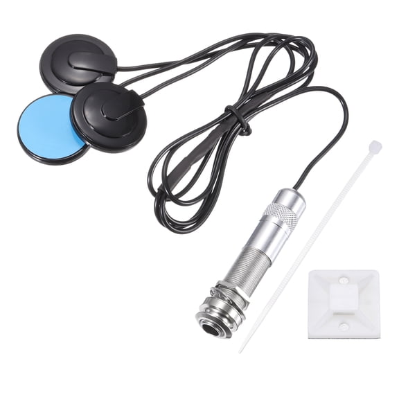 Uxcell Acoustic Guitar Pickup 1/4 Inch Plug Guitar Transducer Pure Sound Pickups