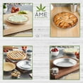 thumbnail image 5 of AME D'ESSENCE (1PC-12) Aluminum Pie Pan Commercial Grade Round Pie Plate Size 12" x 1mm Thick, 5 of 7