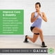 thumbnail image 2 of Deslizadores Core Sliding Discs Gaiam de doble cara para entrenamiento, color gris y negro, 2 of 5