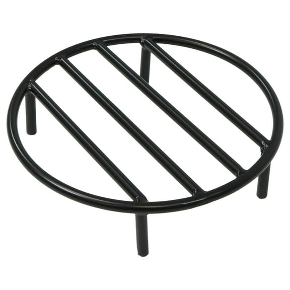 Sunnydaze 12" x 12" Steel Round Outdoor Fire Pit Grate