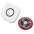 thumbnail image 2 of Wireless Doorbell Over 1000 Feet Range 4 Level Volumes 38 Ringtones Waterproof Caregiver Pager for Home 90?260V EU Plug, 2 of 5