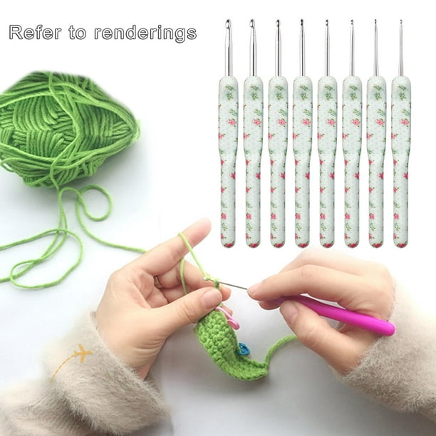 Lot de 41 Aiguille Crochet Tricot Kit Crochet à Tricoter Poignée