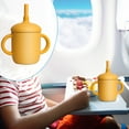 thumbnail image 2 of SXcggal Baby Training Cup Spill Proof Sippy Cup With Handles Baby Straw Water Bottle Leak Proof Cup For Baby Cute Practical Baby Care, 2 of 6
