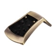 thumbnail image 4 of Green Bronze Zinc Alloy Tailpiece with Strap Pin & Mounting Screws for 8-String Arched Top Mandolins - Enhanced Tone Sustain, Exquisite Cast Design, Durable Construction (Not for F/A Style Flat Back, 4 of 6