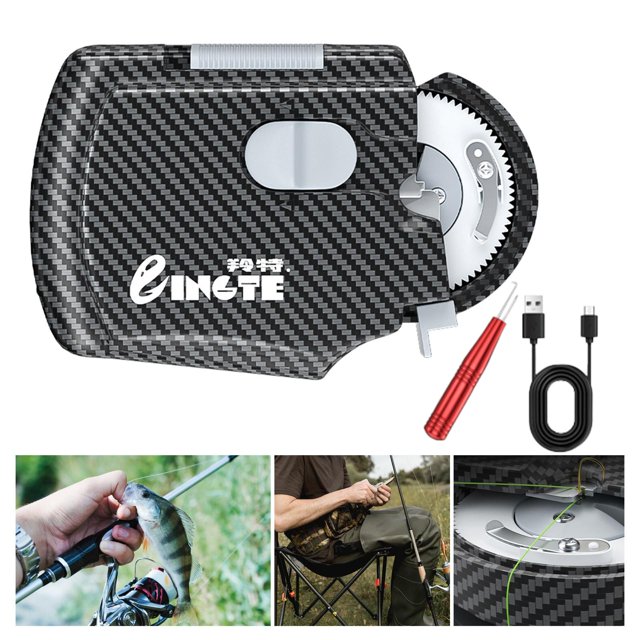 Gancho de pesca eléctrico Tyer Gear Gear Herramienta de atado automática de nudos automáticos para pescadores para pescadores
