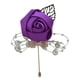 thumbnail image 2 of Ramilletes de novia para hombre y mujer, para novios y damas de honor. violeta, 2 of 6
