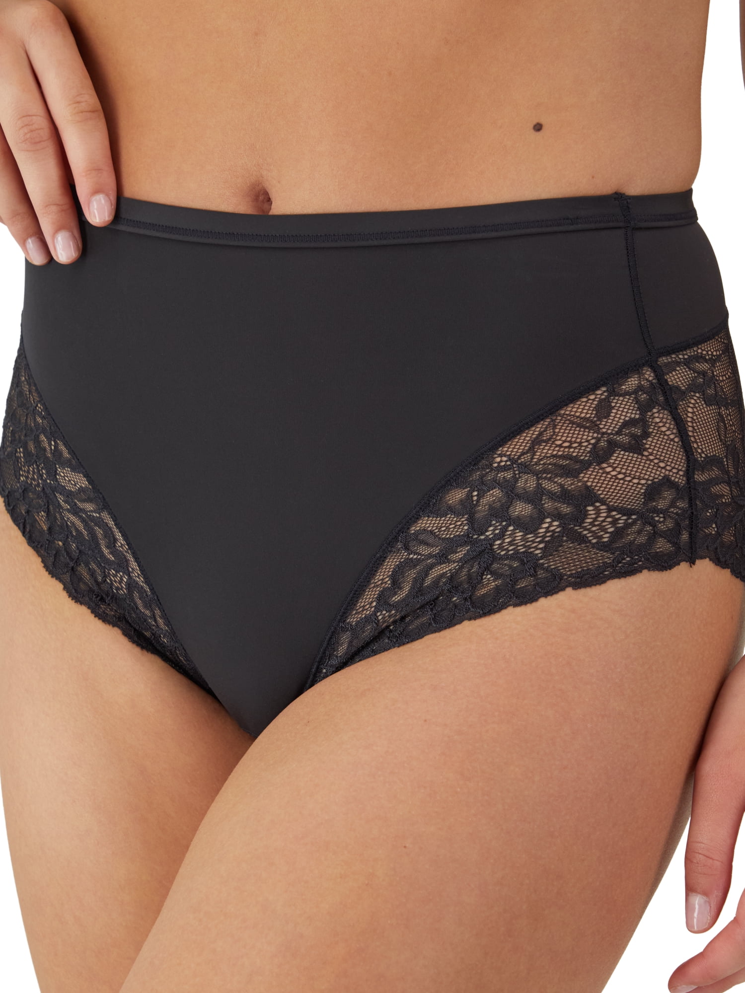 Maidenform Women's Shapewear Firm Control Lace Brief, Style FLSL02, Sizes up-to 3XL