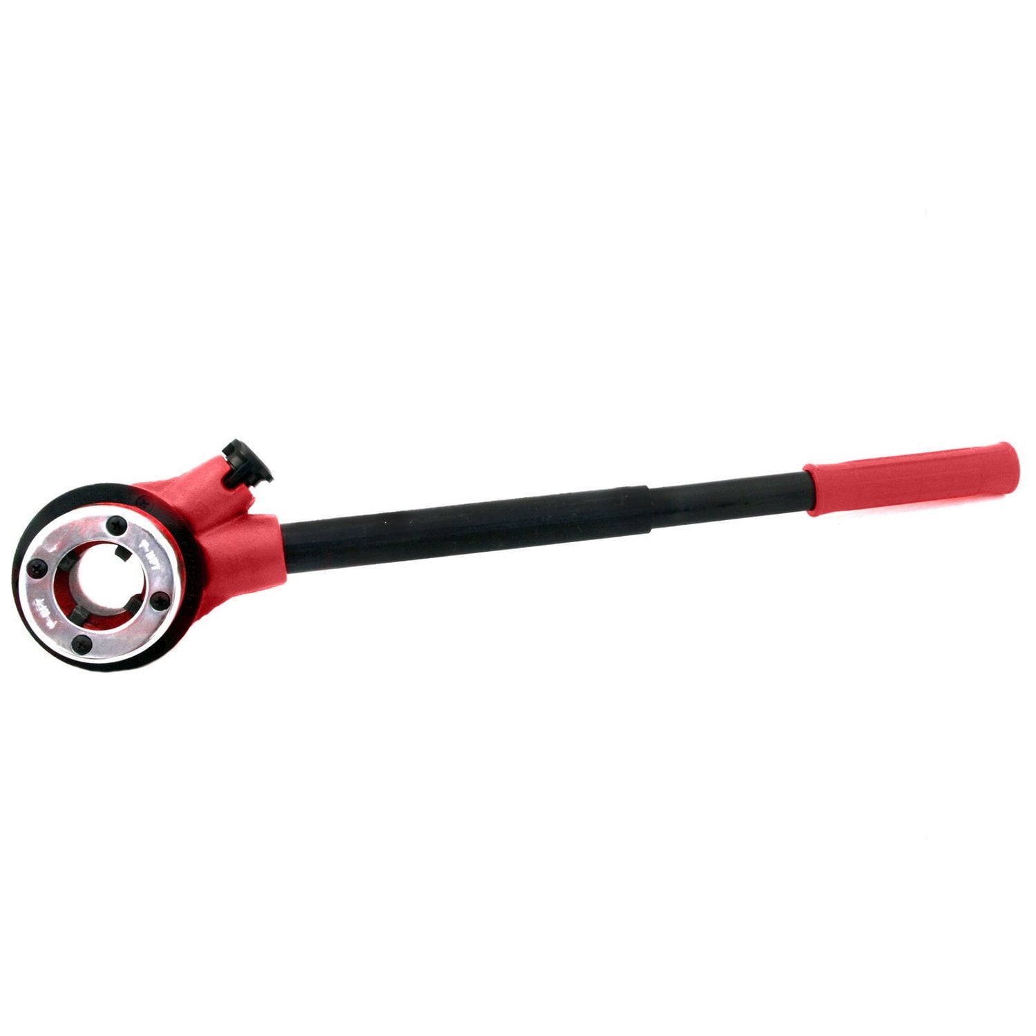 HFS (R) Pipe Threader Tool Kit Ratchet Handle + 3 Dies Set- 1/2", 3/4", 1" + Case