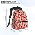 thumbnail image 2 of Easygdp Tomatoes Mochila Casual para Portátil, Mochila para Escuela, Viajes, Negocios, 2 of 6