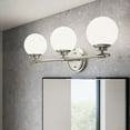 thumbnail image 2 of 55172PN-Kichler Lighting-Benno - 15W 3 LED Bath Vanity In Industrial Style-8.75 Inches Tall and 24.5 Inches Wide-Polished Nickel Finish, 2 of 2