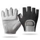 thumbnail image 1 of Hukapapa Guantes de ejercicio: guantes de ejercicio de medio dedo para mujer, utilizados para levantamiento de pesas,Negro,M,, 1 of 5
