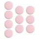 thumbnail image 5 of 10 botones de tela recubiertos de tela, hechos a mano, redondos, con parte trasera plana. Rosa, 5 of 9