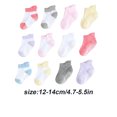 thumbnail image 3 of mmirethe 6 Pcs Bas pour Enfants avec Bonne Élasticité Confortables à Porter Style Simple Bonne Fabrication Chaussettes à Enfiler Couleur Mixte Fille 12-14, 3 of 6