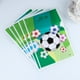 thumbnail image 3 of KAKOWELY 100 bolsas de regalo con temática de fútbol, bolsas decorativas para recuerdos de fiesta, bolsas divertidas para regalos de cumpleaños infantiles (verde), 3 of 4