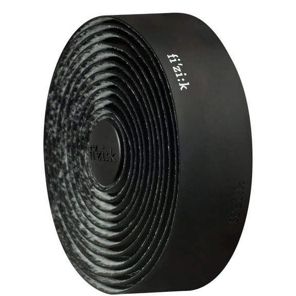 Fizik Terra Microtex Bondcush Gel Backer Tacky Handlebar Tape - Black
