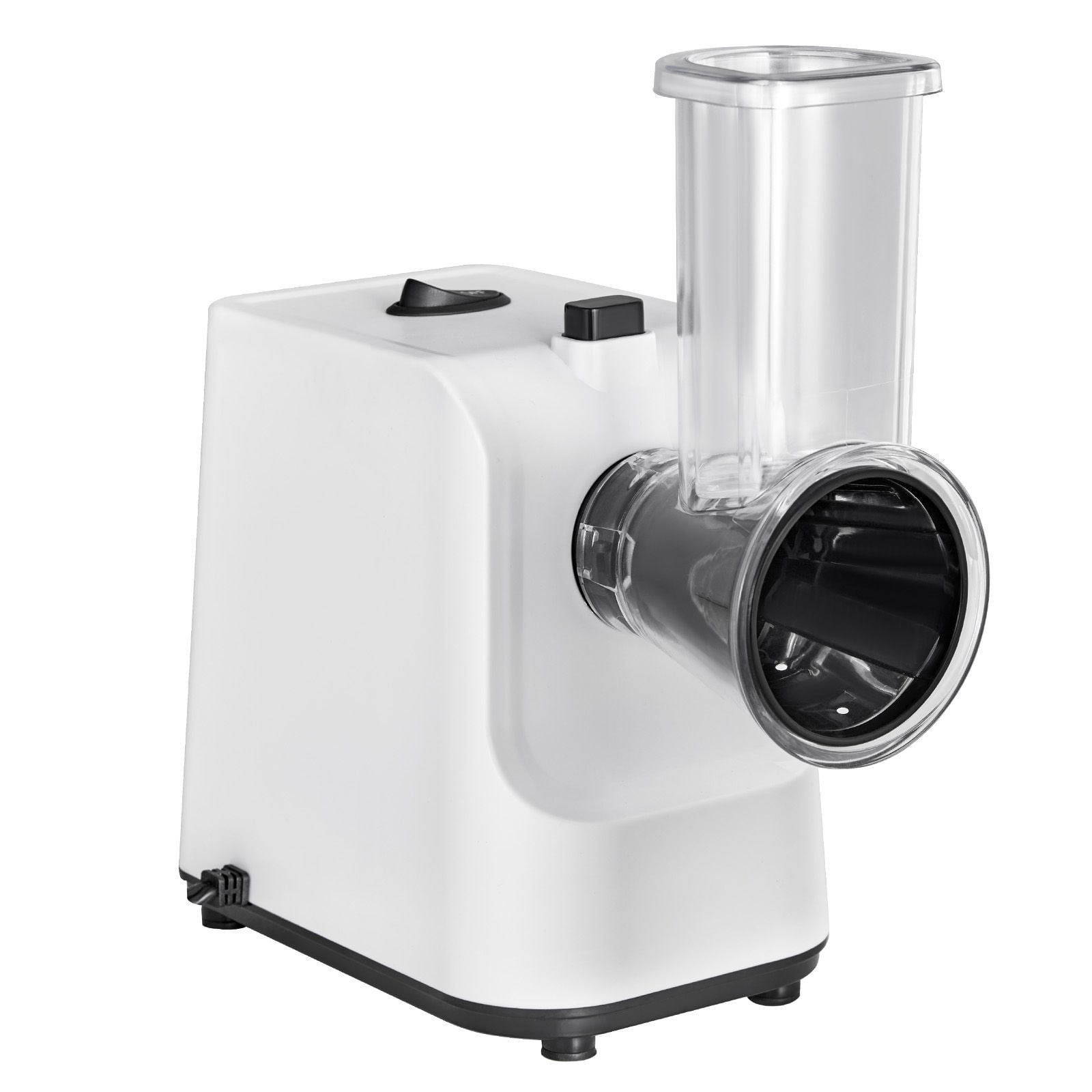 Electric Vegetable Slicer 200W 5-in-1 with 5 Stainless Steel Blades for Kitchen Salad Preparation