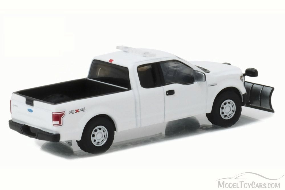 toy pickup truck with snow plow