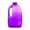 Purple, variant on H8O PG1GJH-48-Purple 1 gal Square Water Bottle with 48 mm Cap, Purple
