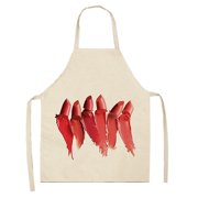 Household Cotton Linen Cooking Aprons