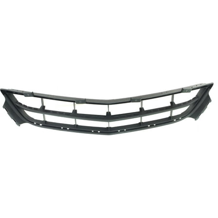 Bumper Grille Compatible With 2014-2016 Acura MDX Front Textured Black