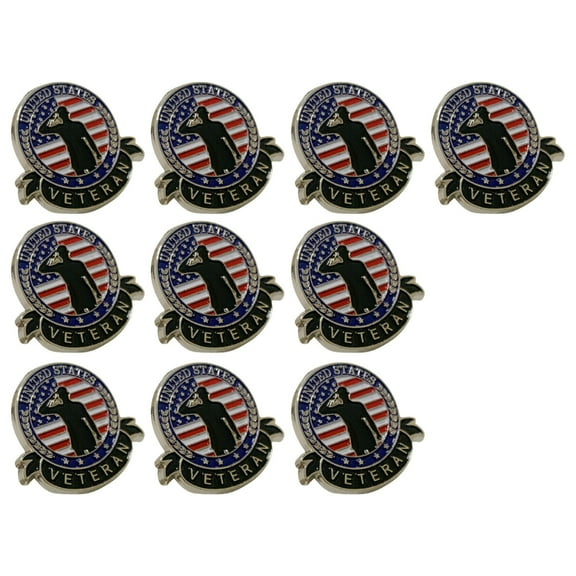 YIEMEEN Veterans Recognition Pins Sturdy Alloy for Fashion Collectors and Family