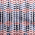 thumbnail image 1 of oneOone Cotton Poplin Pink Fabric Geometrical Craft Projects Decor Fabric Printed By The Yard 56 Inch Wide, 1 of 4