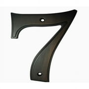 Gatehouse 5-in House Number 7 - Aged Bronze # 0180899