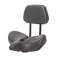 thumbnail image 1 of Asiento de bicicleta con respaldo Acolchado de lujo para ciclistas, 1 of 9