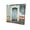 Blue, variant on Begin Home Decor 2080-1212-SL8 12 x 12 in. Door of An Old Red Building-Print on Canvas