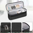 thumbnail image 5 of Estuche de viaje SITHON de doble capa para Shark FlexStyle/SmoothStyle, bolsa organizadora impermeable para Airwrap Styler, también compatible con el secador Revlon One-Step (solo bolsa) (negro), 5 of 5