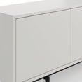 thumbnail image 5 of White Laminate TV Stand with 4 Doors and Modern Design, 5 of 6