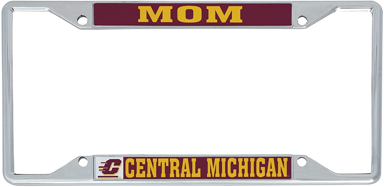 Central Michigan University CMU Chippewas NCAA Metal License Plate
