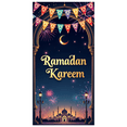 thumbnail image 3 of Ramadan Kareem Backdrop Banner Decorative Lanterns Mosque Design for Eid Mubarak Party Islamic Celebration Photography Props Home Decor Background, 3 of 4