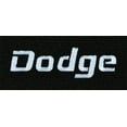 thumbnail image 3 of 1975-1980 Dodge W200 Floor Mat 2pc (FM32F) 7879 Blue Cutpile with Logo #108 Dodge in 1800 Black Thread, 3 of 4