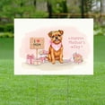 thumbnail image 2 of Happy Mother's Day Brussels Griffon Love Dog Mom Heart Flower Yard Sign Griff Dog Lover Outdoor Home Lawn Garden Porch Decor - 12004, 2 of 5