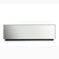 thumbnail image 2 of SONOROUS CTB-120 All Glass Coffee Table with Protective Coating, Black/White/Mirror, 2 of 2