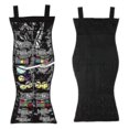 thumbnail image 2 of S Hanging Jewelry Izer, Dual Sided Closet Izers , Earrings Blet Necklace Socks Pantyhose Stora Display Bag -, 2 of 5