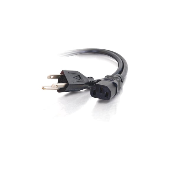 C2G Model 03134 10 ft. 18 AWG Universal Power Cord (NEMA 5-15P to IEC320C13)