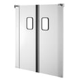 thumbnail image 3 of Commercial Double Aluminum Swinging Traffic Door with 9 In. x 14 In. Window - 72 In. x  84 In. Door Opening, 3 of 5