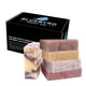 thumbnail image 1 of Barra de jabón hecha a mano Soap Bluebyrd, caja de regalo con aroma a madera, paquete de 5, 1 of 1
