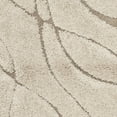 thumbnail image 5 of SAFAVIEH Florida Tamzen Abstract Shag Runner Rug, Cream/Beige, 2'3" x 9', 5 of 6