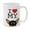 I Love My Black Tan Chihuahua, variant on WIRESTER 11oz 325ml Ceramic Tea Cup Coffee Mug With Handgrip For Gift, Birthday, Anniversary, Christmas - I Love My Black Tan Chihuahua