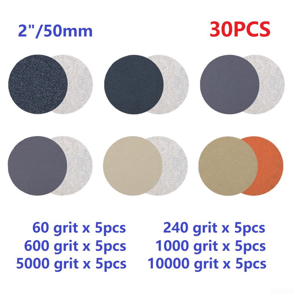 5PCS x WET AND DRY SANDPAPER 60-7000 All GRIT SAND PAPER SHEET SANDING SHEETS 